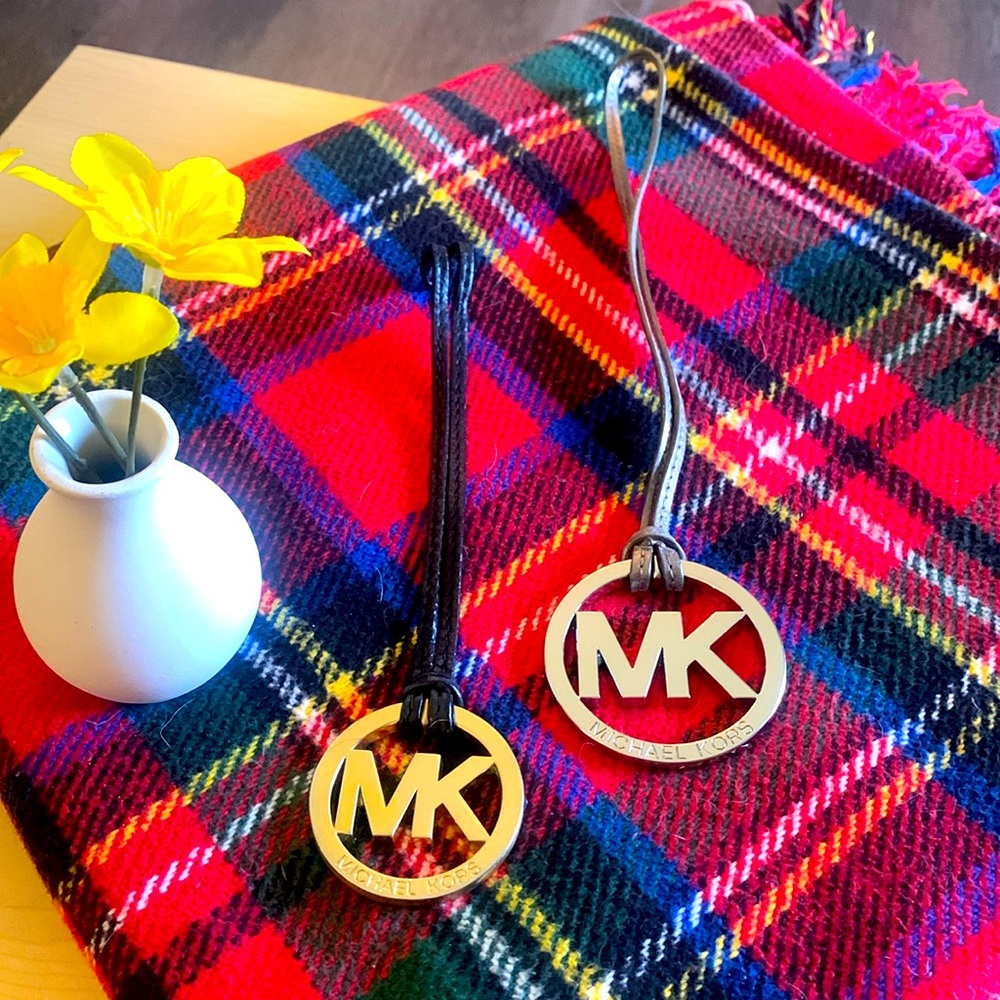 Michael Kors large and medium hanging charms 2 included